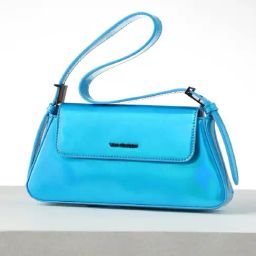 Van Heusen Blue Solid Free Size Sling Handbag-12