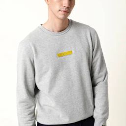 Rare Rabbit Grey Cotton Regular Fit Solid Sweatshirt-image-102