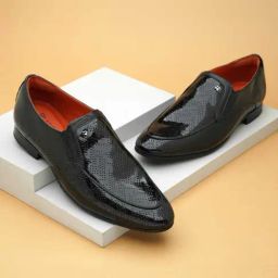 Ruosh Men's Black Formal Loafers-image-67