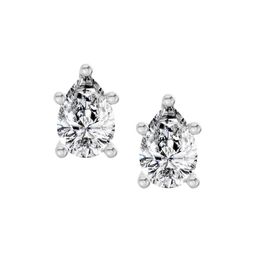 Sparkles Lab Grown 14K White Gold Diamond Earring-30