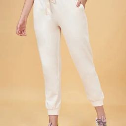Ajile by Pantaloons White Mid Rise Sports Joggers-image-27