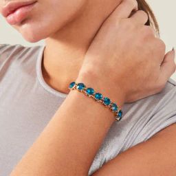 Accessorize London Crystal Friendship Bracelet-16