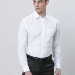 Kryptic White Regular Fit Shirt-19