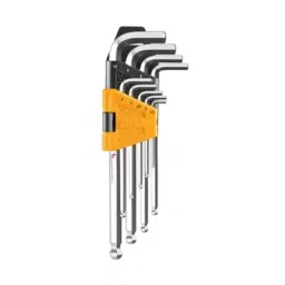 Ingco Logn Arm 9pcs Ball Point Fex Key Set HHK12091-image-53