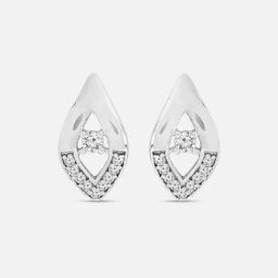 Dazzling Delight Silver Stud Earrings for Women 925 Silver-1