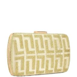 Lavie Luxe Gold LX Gemmy Frame Clutch-picture-5