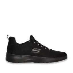 Skechers Men's DYNAMIGHT Black Walking Shoes-picture-11