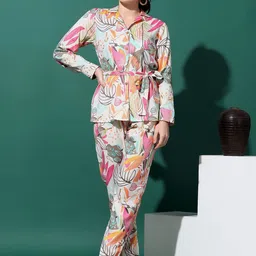BAESD Printed Shirt With Trousers Co-Ords-picture-18