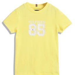 Tommy Hilfiger Kids Yellow Printed Regular Fit T-Shirt-picture-28