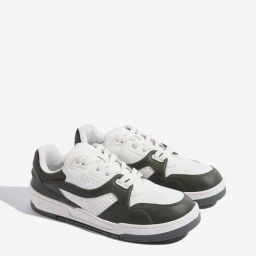 SOLEPLAY by Westside Olive Colour-Blocked Lace-Up Sneakers-6