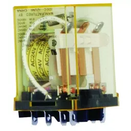 IDEC RELAY, DPDT, 120VAC, 30VDC, 10A, RR2BA-UAC120V-16