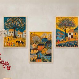 Traditional Wall Art With Frame Home Decor Wall Painting For Living Room Office Bedroom-image-121
