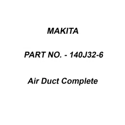 Makita Air Duct Complete Suitable For HR3011FC, Part No 140J32-6-picture-22