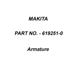 Makita Armature Suitable For BTW110, Part No 619251-0-picture-14