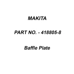 Makita Baffle Plate Suitable For JR3050T, Part No 418805-8-image-30