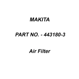 Makita Air Filter Suitable For RBC420, Part No 443180-3-15