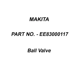 Makita Ball Valve Suitable For DBM230, Part No EE83000117-picture-31