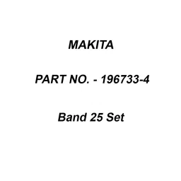 Makita Band 25 Set Suitable For PM7650H, Part No 196733-4-picture-12