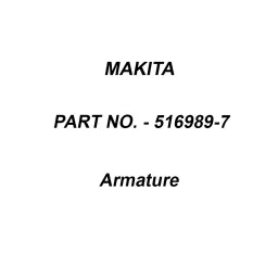 Makita 240V Armature for MT940, Part No 516989-7-13