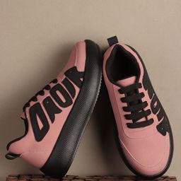 The Roadster Lifestyle Co. Women Colourblocked Stylish Casual Lace Ups Sneakers-18