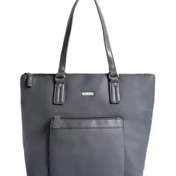 Lino Perros Grey Solid Tote-image-23