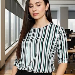 Style Quotient Women Striped Top-image-25