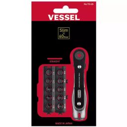 Vessel Fine mini ratchet straight type, TD-25-picture-1