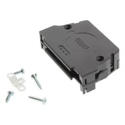 MOLEX D Sub Backshells D-SUB BACKSHELL, DD, 180DEG, ABS/PC 173111-0023-picture-0