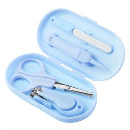 DOMENICO Portable Baby Care Grooming Kit Pack of 4 - Blue-image-90