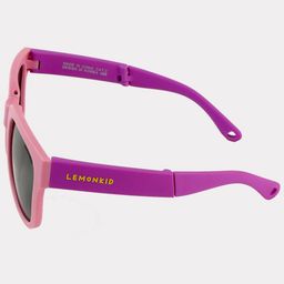 Little Surprise Box LLP Kids 3 Fold Square Pink Frame Anti Ultraviolet Sunglasses image 2