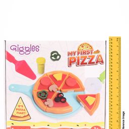 Giggles My First Pizza Mix & Match Play Set With 15 Toppings - Multicolor image 3