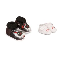 Dhairya Collection Unisex Kids Cotton Booties-24