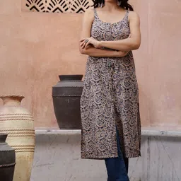 RangDeep Paisley Printed Pure Cotton Kurta-image-41