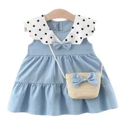 StyleCast x Revolte Girls Cape Sleeves Fit and Flare Dress-37