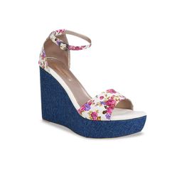 Shoetopia Girls Printed Wedge Sandals-55