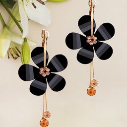 DressBerry Contemporary Drop Earrings-13