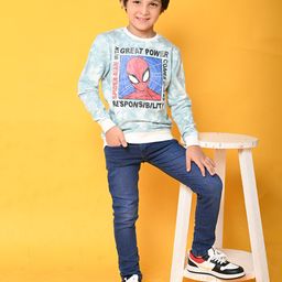 BONKIDS Boys Green Printed Sweatshirt-image-101