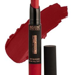 Inshine Absolute Matte No Transfer Lipstick - Maroon 407-19