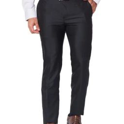 Raymond Brown Classic Fit Trousers-image-81