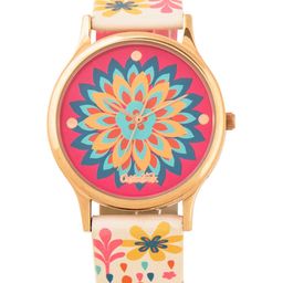 TEAL BY CHUMBAK Women Off-White & Pink Analogue Watch 8907605005916-image-14