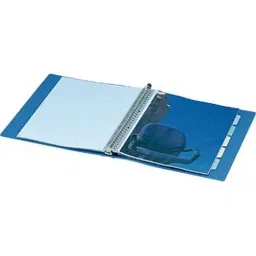 Kokuyo Φ17 mm B4-S Blue Refillable Clear Book, La-724B-image-80