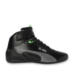 Puma Men's Mercedes-AMG Petronas F1 Neo Cat Mid 2.0 Black Ankle High Sneakers-image-88