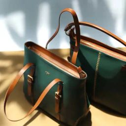 Tohl Teal Green Solid Medium Shoulder Handbag-4