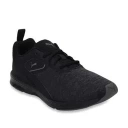 Puma Unisex Comet Evo Black Running Shoes-image-6