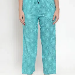 Secret Wish Blue Printed Pyjamas-picture-10