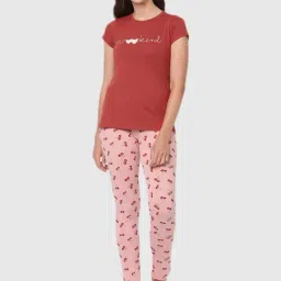Sweetdreams Fig Graphic Print Pajama Set-picture-10