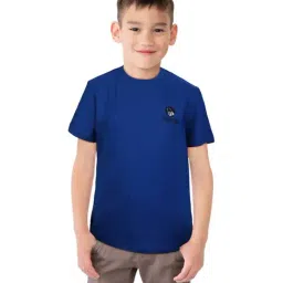 Palm Tree Kids Blue Printed T-Shirts-image-73
