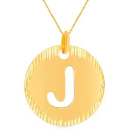 Malabar Gold and Diamonds 18k Gold Floral Pendant without Chain for Men-image-87