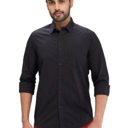 Colorplus Black Contemporary Fit Shirt-picture-31