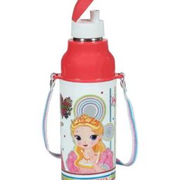 Varmora Sofia Pink Stainless Steel Insulated Water Bottle - 430 ml-15
